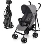 Kinderkraft - poussette canne tik - 4 roues - gris