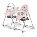 Kinderkraft transat et chaise haute 2 en 1 lastree