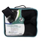 Couvre - si�ge - kine travel - confort int�gral - noir - compatible airbags - mousse haute qualit�