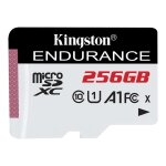 Kingston high endurance microsdxc95r - 45w c10 a1 uhs - i sdce - 256gb