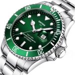 Kinyued montres hommes mcaniques automatique tanche lumineux solide entirement automatique en acier ...