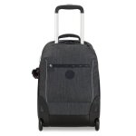 Sac � dos � roulettes - kipling - peppery sari - marine navy - 34x46x25 cm - 2 roulettes silencieuses ...