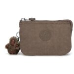 Porte - monnaie - kipling - basic eyes wide open - marron - 14x9x2 cm - femme