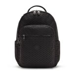 Kipling sac � dos de loisirs noir pour femme - basic plus seoul backpack signature emb 152526