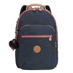 Sac � dos - kipling - clas seoul - bleu - 100% polyamide - 44cm x 31cm x 17cm