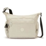 Sac � �paule bandouli�re - kipling - gabbie - beige - 28x27x14 cm - pour femme