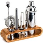 Kit 10pcs cocktail shaker mélangeur outil barman en acier inoxydable 750ml Kit 10pcs cocktail shaker mélangeur outil barman en acier inoxydable 750ml