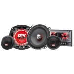 Kit 2 voies - mtx audio - 13cm - 4? - 80wrms - châssis aluminium - bobine Ø30mm til - tweeter néodyme ... Kit 2 voies - mtx audio - 13cm - 4? - 80wrms - châssis aluminium - bobine Ø30mm til - tweeter néodyme ...