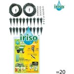 Kit de 20 goutteurs �conomes iriso pour jardin