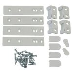 Kit de 4 glissires pour rfrigrateur intgrable - universel