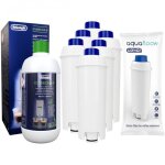 Kit accessoires aquafloow pour cafetire delonghi ecam 22. 110. sb - dtartrant + 6 filtres
