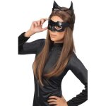 Kit daccessoires catwoman pour adulte - rubies - masque loup en pvc souple - lunettes - serre - tte