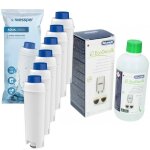 Kit accessoires - delonghi - magnifica ecam - dtartrant 500ml - 6 filtres wessper - amliore le got ...