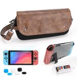 �tui de transport switch 14 en 1 ? sacoche avec bandouli�re + pochette et accessoires nintendo switch ...