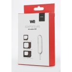 Kit adaptateurs carte sim we - nano micro sim standard - pointe aiguille m�tal