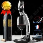 Ensemble aérateur à vin - professionnel - 41cm - acrylique - 5 pièces - Élégant Ensemble aérateur à vin - professionnel - 41cm - acrylique - 5 pièces - Élégant