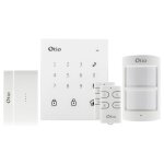 Kit alarme sans fil - otio - gsm - 1 centrale - 1 d�tecteur de mouvement - 2 d�tecteurs d?ouverture