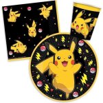 Kit anniversaire (4) - pokemon 36 pi�ces - pour 8 enfants - d�coration de f�te + 10 bougies offertes