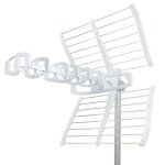 Antenne tv tnt - discovery - v2 - ultra hd - amplificateur intgr - filtre 4g / 5g - lte700