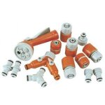 Kit de raccords darrosage - terre jardin - 15mm - 14 pièces - plastique - arrosage de jardin Kit de raccords darrosage - terre jardin - 15mm - 14 pièces - plastique - arrosage de jardin
