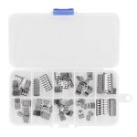 Kit dassortiment ic - tbest - 85 pièces - 10 spécifications - circuit intégré - noir Kit dassortiment ic - tbest - 85 pièces - 10 spécifications - circuit intégré - noir