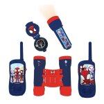 Kit d?aventurier spidey et ses amis extraordinaires avec talkie - walkie porte 120m.