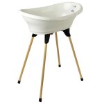 Kit baignoire vasco blanc muguet : baignoire + pieds + tuyau de vidange - thermobaby