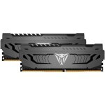 Kit barrettes mmoire 32go (2x16go) dimm ddr4 patriot viper steel pc4 - 28800 (3600mhz) (noir)