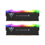 Kit barrettes mmoire 32go (2x16go) dimm ddr5 patriot viper xtreme 5 rgb 7600mhz (noir)