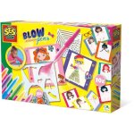 Kit blow airbrush pens ses creative - styliste pour enfant  partir de 5 ans