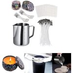 Kit de fabrication de bougie 154pcsporte - mche de bougiechandelle mches de bougie pr - ciresdots ...