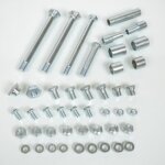 Kit boulonnerie chassis cadre 45 pi�ces pour solex 50 3800 visserie v�losolex - mfpn : kit boulonnerie ...