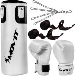 Kit de boxe movit® avec sac de boxe 25 kg 2 gants de boxe 12 oz 2 bandes de maintien convient pour les ... Kit de boxe movit® avec sac de boxe 25 kg 2 gants de boxe 12 oz 2 bandes de maintien convient pour les ...