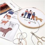 Kit de broderie - famille