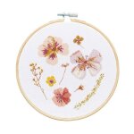Kit de broderie - fleurs s�ch�es