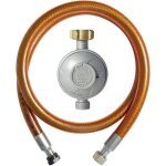 Kit butane avec détendeur + fléxible 1m50 nf - rousseau Kit butane avec détendeur + fléxible 1m50 nf - rousseau