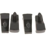 Kit bute de grille x 4 - whirlpool - akm407 - accessoires pour four et table de cuisson