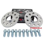 Kit cales elargisseurs 20mm bmw serie 5 e60 de 2003 a 2010 - 34437430
