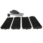 Kit cale  poncer - mirka - 70 x 198 mm - plastique - kit doutils