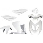 Kit carnage one pour scooter mbk 50 nitro 1997 - 2012 blanc perle