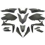 Kit car�nage tnt 15 piece noir mat pour scooter yamaha 530 tmax 2017 2018 2019