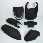 Kit car�nage tnt 6 pi�ce noir mat pour scooter peugeot 50 kisbee 2t et 4t