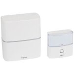 Kit carillon radio sans fils - legrand - 094270 - blanc - 30 m�lodies - ip20