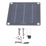 Kit de chargeur de batterie solaire monocristallin 20w avec sortie 12v 18v pour camping - car voiture ... Kit de chargeur de batterie solaire monocristallin 20w avec sortie 12v 18v pour camping - car voiture ...