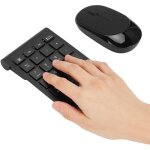 Kit clavier et souris souris sans fil pav� num�rique anti - interf�rence souris design 1600 dpl pour ...