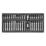 Kit de clés spéciales hex torx spline 40 pièces yato yt - 0400 Kit de clés spéciales hex torx spline 40 pièces yato yt - 0400