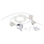 Kit co2 pour aquarium (diy) - surenhap - blanc - tube valve compteur et bouchon de bouteille Kit co2 pour aquarium (diy) - surenhap - blanc - tube valve compteur et bouchon de bouteille
