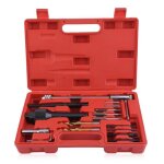 Kit coffret extracteur bougie de pr�chauffage cass� et r�paration de filetage 16pcs outil de d�collet� ...