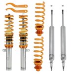 Kit combin�s filet�s pour bmw 3 s�rie e90 e93 e91 e92 amortisseur r�glable suspension