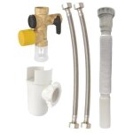 Kit complet groupe de sécurité téflon pour eau calcaire Kit complet groupe de sécurité téflon pour eau calcaire